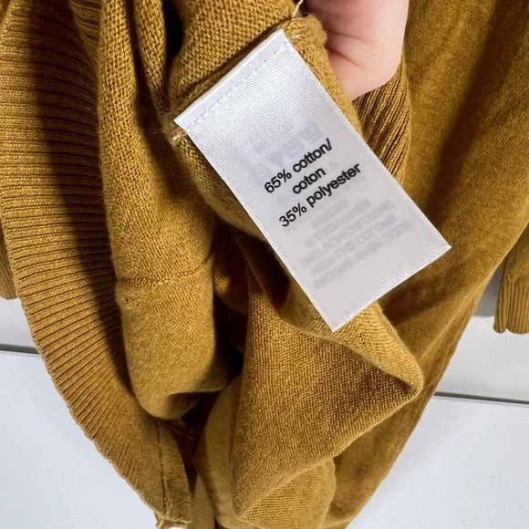 Maurices Mustard Solid Button‎ Up Cardigan Sweater for Women Size XL Casual - Picture 6 of 6